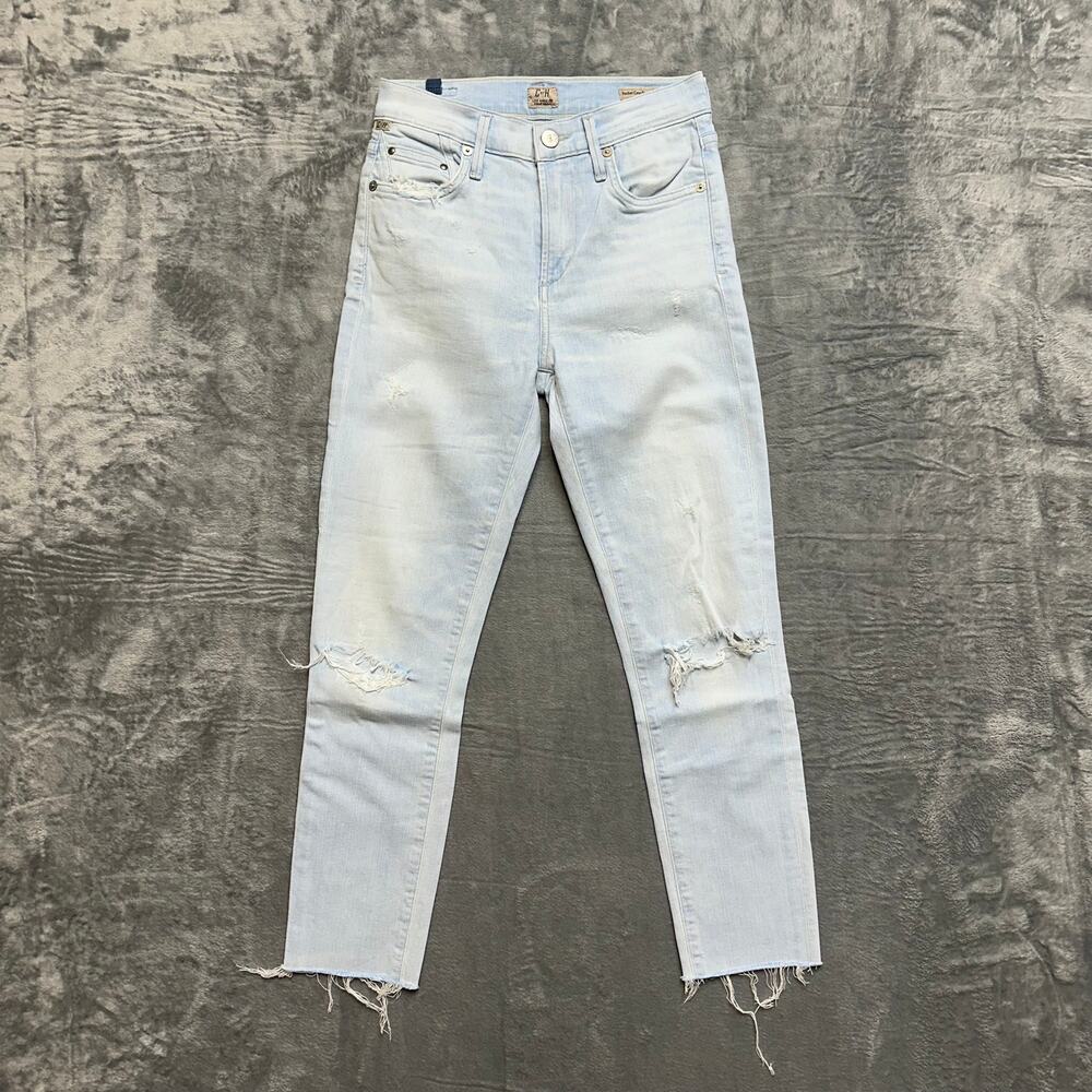 C of H Rocket Crop‎ Petite High Rise Skinny Jeans Women's Size 24